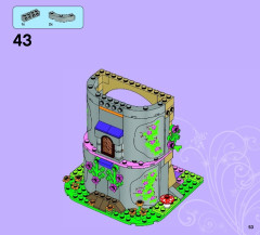 LEGO 41054 instructions page 53 – build guide