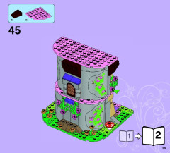 LEGO 41054 instructions page 55 – build guide