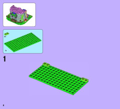 LEGO 41054 instructions page 6 – build guide