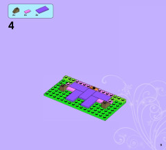 LEGO 41054 instructions page 9 – build guide