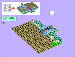 LEGO 41055 instructions page 34 – build guide