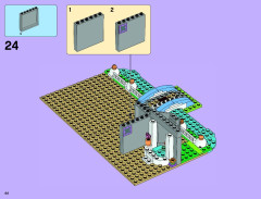 LEGO 41055 instructions page 44 – build guide