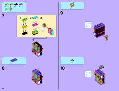 LEGO 41055 instructions page 58 – build guide