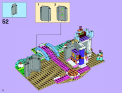 LEGO 41055 instructions page 74 – build guide