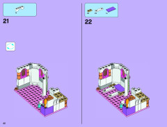 LEGO 41055 instructions page 42 – build guide