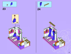 LEGO 41055 instructions page 43 – build guide