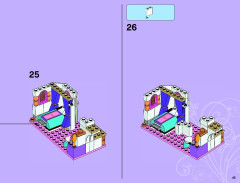 LEGO 41055 instructions page 45 – build guide