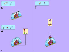 LEGO 41055 instructions page 60 – build guide