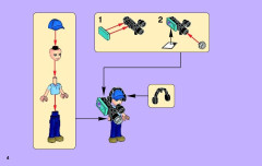 LEGO 41056 instructions page 4 – build guide
