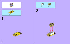 LEGO 41056 instructions page 8 – build guide