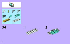 LEGO 41056 instructions page 8 – build guide
