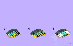 LEGO 41056 instructions page 9 – build guide