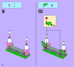 LEGO 41057 instructions page 14 – build guide