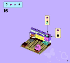 LEGO 41057 instructions page 31 – build guide