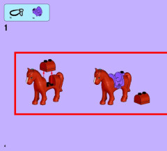 LEGO 41057 instructions page 4 – build guide