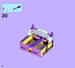 LEGO 41057 instructions page 54 – build guide