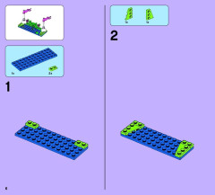 LEGO 41057 instructions page 6 – build guide