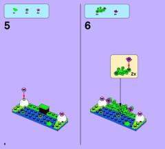 LEGO 41057 instructions page 8 – build guide