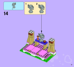 LEGO 41057 instructions page 17 – build guide