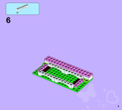 LEGO 41057 instructions page 9 – build guide