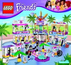 LEGO 41058 instructions page 1 – build guide