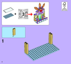 LEGO 41058 instructions page 2 – build guide