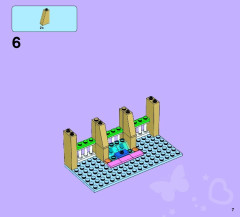 LEGO 41058 instructions page 7 – build guide