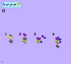 LEGO 41058 instructions page 12 – build guide