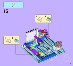 LEGO 41058 instructions page 17 – build guide