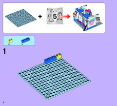 LEGO 41058 instructions page 2 – build guide