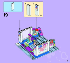 LEGO 41058 instructions page 21 – build guide