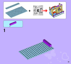 LEGO 41058 instructions page 35 – build guide