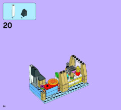 LEGO 41058 instructions page 54 – build guide