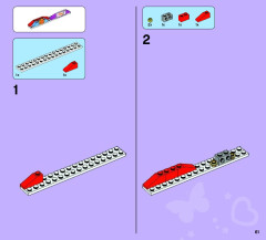 LEGO 41058 instructions page 61 – build guide