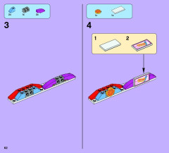 LEGO 41058 instructions page 62 – build guide