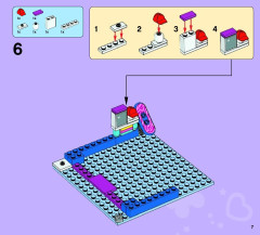 LEGO 41058 instructions page 7 – build guide