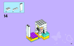 LEGO 41058 instructions page 21 – build guide