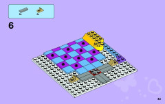 LEGO 41058 instructions page 43 – build guide