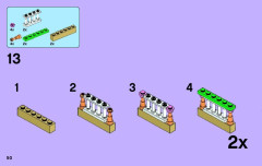 LEGO 41058 instructions page 50 – build guide