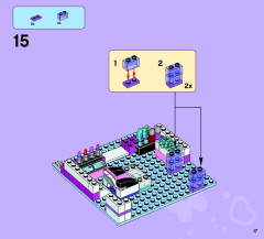 LEGO 41058 instructions page 17 – build guide