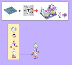 LEGO 41058 instructions page 2 – build guide
