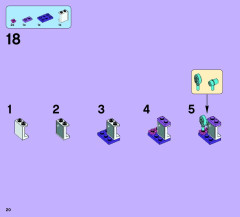 LEGO 41058 instructions page 20 – build guide