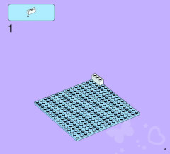 LEGO 41058 instructions page 3 – build guide