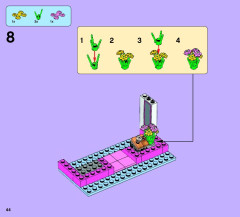 LEGO 41058 instructions page 44 – build guide