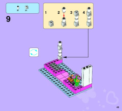 LEGO 41058 instructions page 45 – build guide