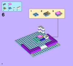 LEGO 41058 instructions page 8 – build guide