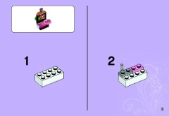 LEGO 41060 instructions page 3 – build guide