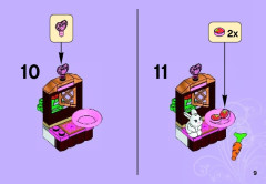 LEGO 41060 instructions page 9 – build guide