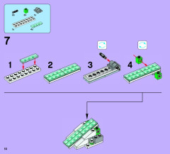 LEGO 41062 instructions page 10 – build guide
