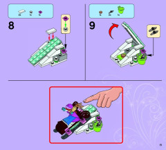 LEGO 41062 instructions page 11 – build guide